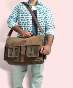 the jones buffalo leather messenger bag for men4 0baea430 89c6 466e bfef 634c5b9a632c