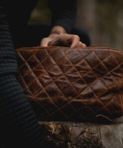 The Kobuk Leather Backpack Top-Grain Cowhide Leather Bag