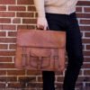 the origin leather messenger bag for men model2 zoom