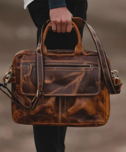 the pilot mens leather laptop messenger bag antique brown4