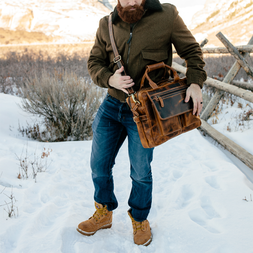 the pilot mens leather laptop messenger bag antique brown9