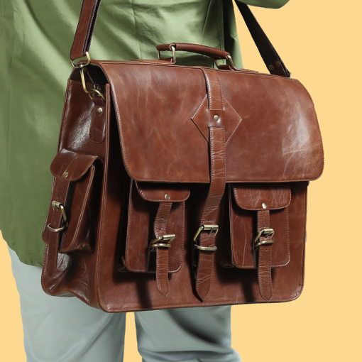 the retro buffalo leather mens messenger bag briefcase for laptops 33 bce117fb 61c2 43fe 9aae c45c1b9565dc