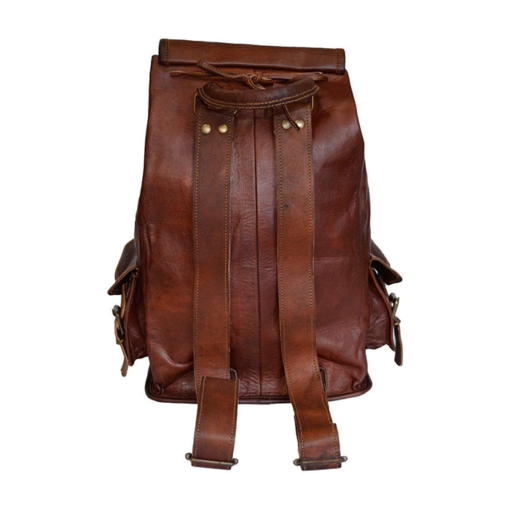the rucksack classic leather backpack vintage4
