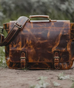the sitka buffalo leather messenger bag satchel