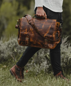 the sitka buffalo leather messenger bag satchel10