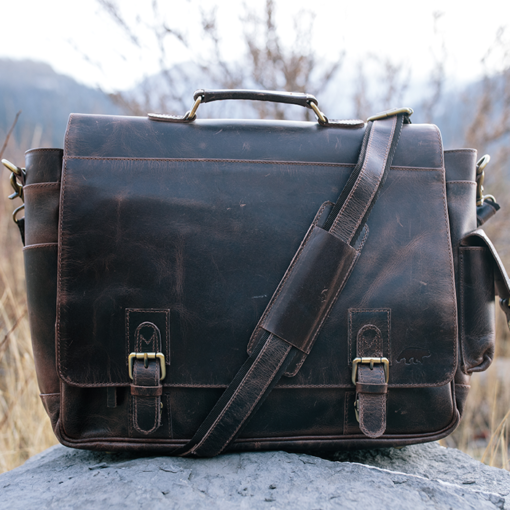 the sitka buffalo leather messenger bag satchel11