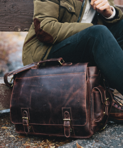 the sitka buffalo leather messenger bag satchel14
