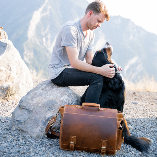 the sitka buffalo leather messenger bag satchel5