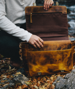 the sitka buffalo leather messenger bag satchel7