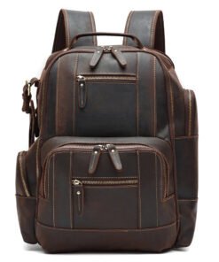 the standard top grain leather backpack for men 2