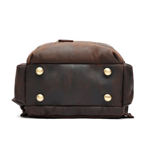 the standard top grain leather backpack for men 6