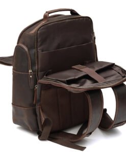 the standard top grain leather backpack for men 7