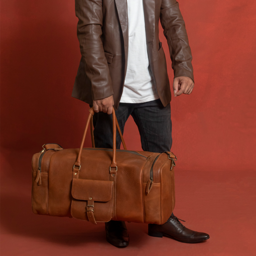 the travel mens leather duffle bag full grain buffalo 20 24 28 inches 22