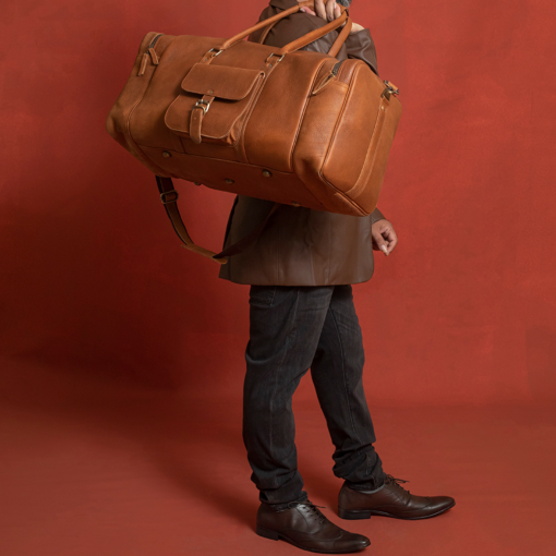 the travel mens leather duffle bag full grain buffalo 20 24 28 inches 23