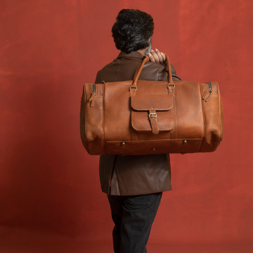 the travel mens leather duffle bag full grain buffalo 20 24 28 inches 24