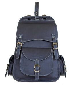 the western black leather backpack3