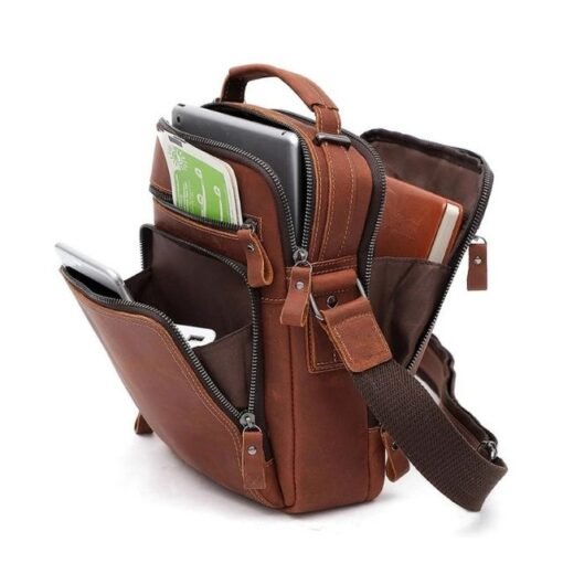 themanbagmenspursesatchelbrowntherealleathercompany