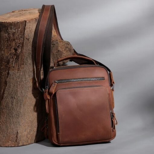 themanbagmenspursesatchelbrowntherealleathercompany 5